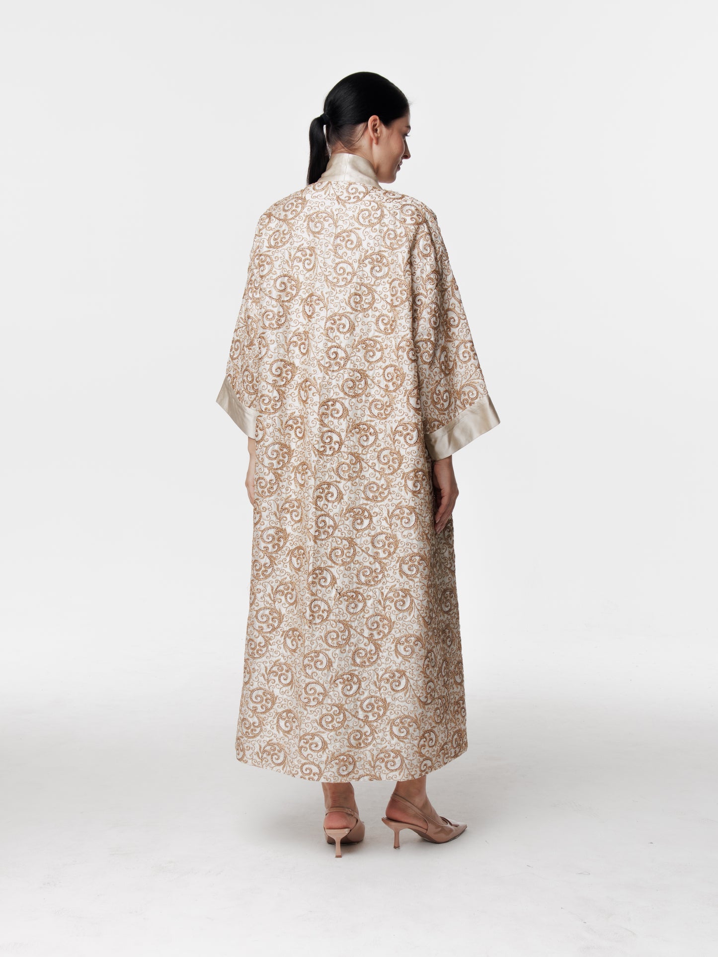 Embroidered Kaftan Satin Special Collection