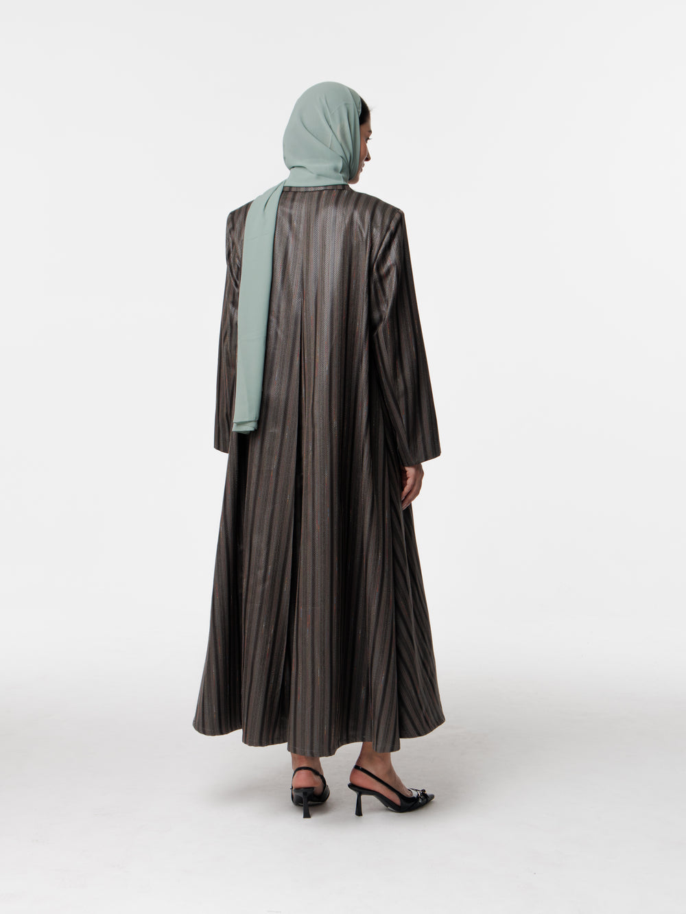 Striped Long Coat