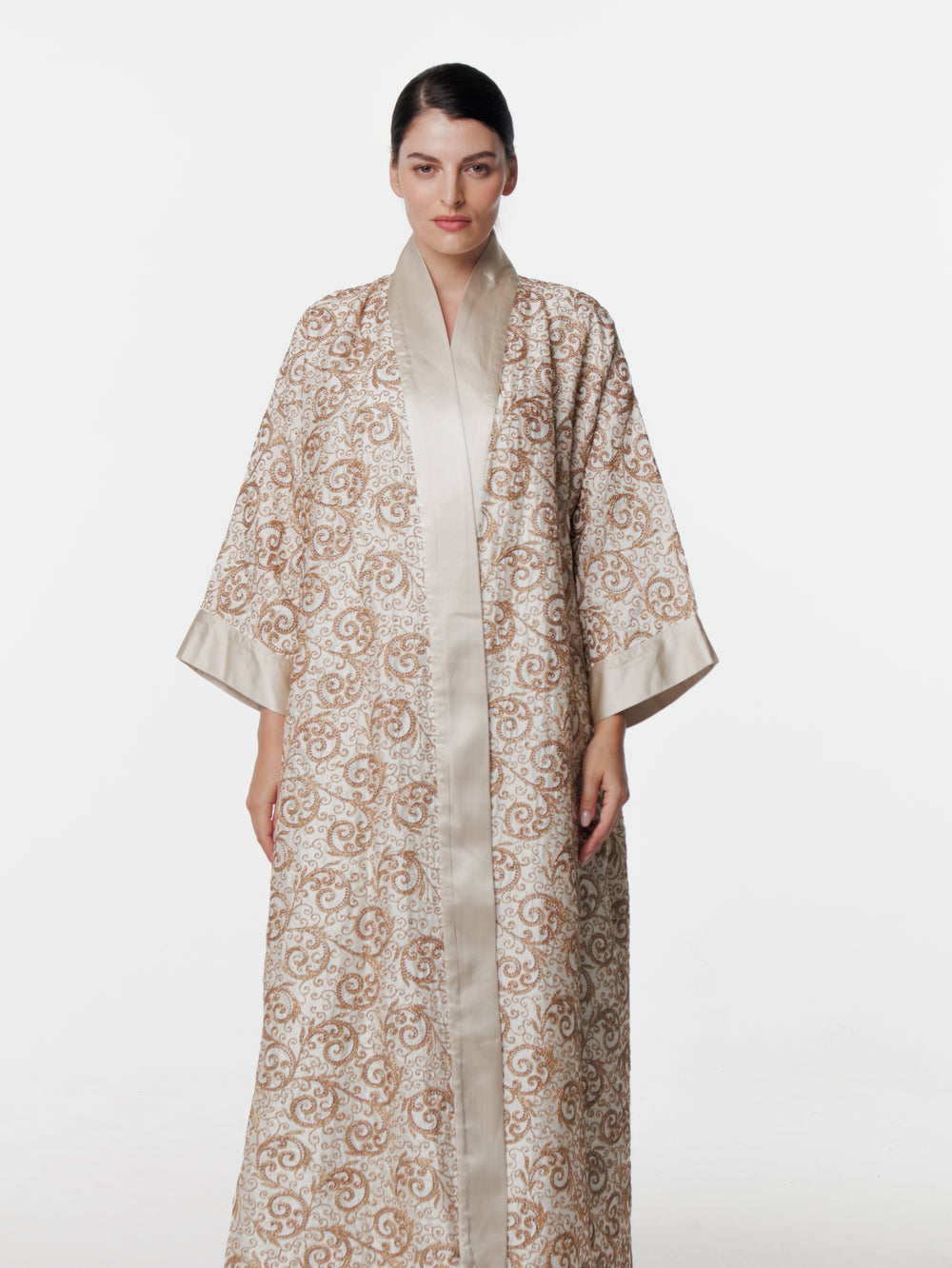 Embroidered Kaftan Satin Special Collection