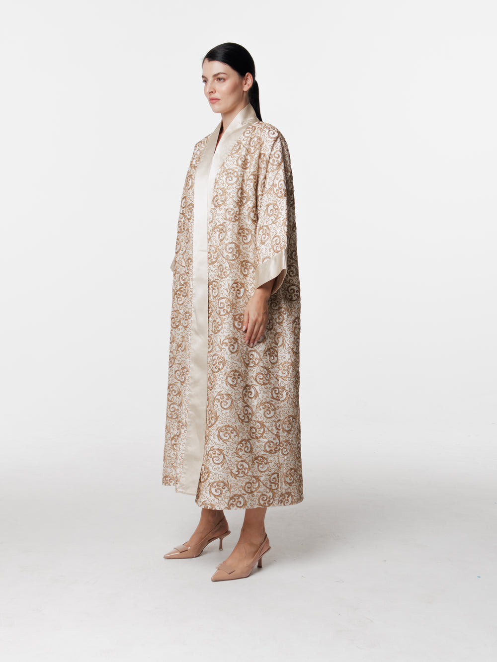 Embroidered Kaftan Satin Special Collection