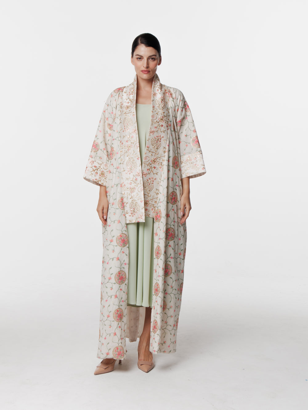 Kimono Cotton Embroidered