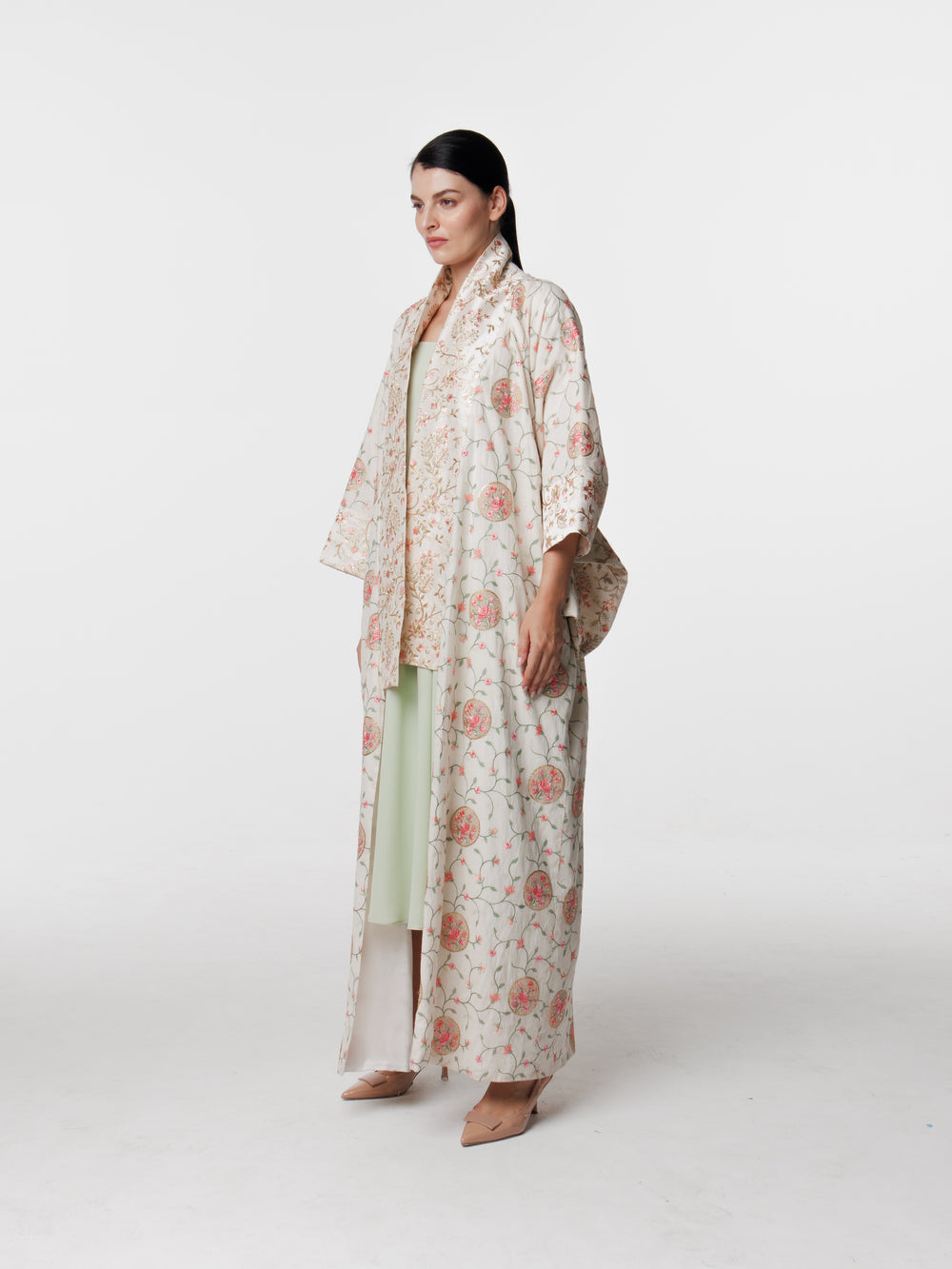 Kimono Cotton Embroidered