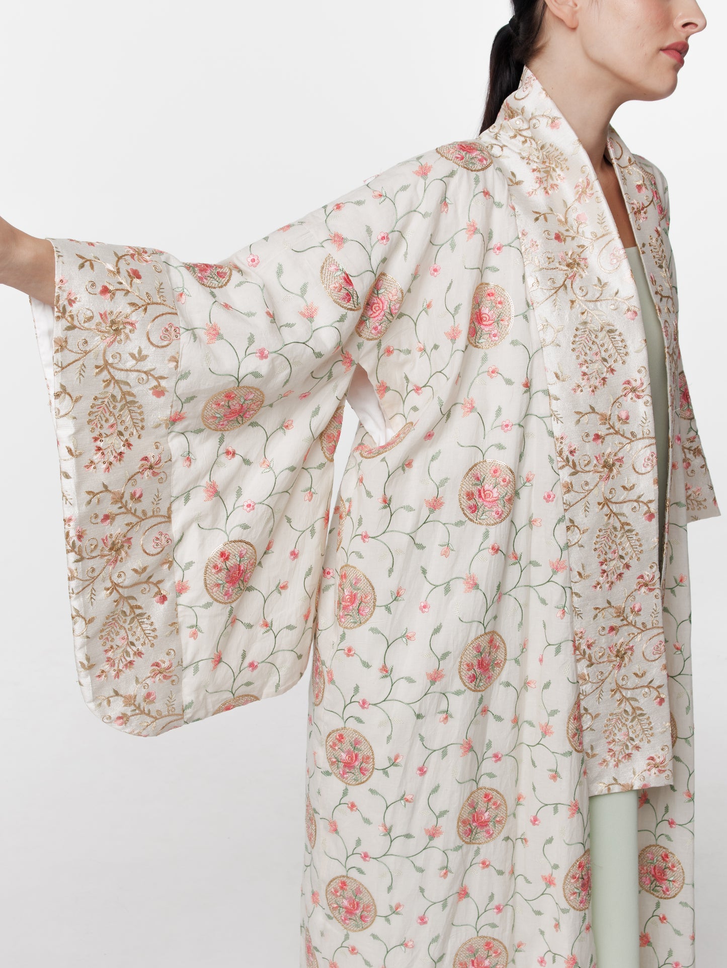 Kimono Cotton Embroidered