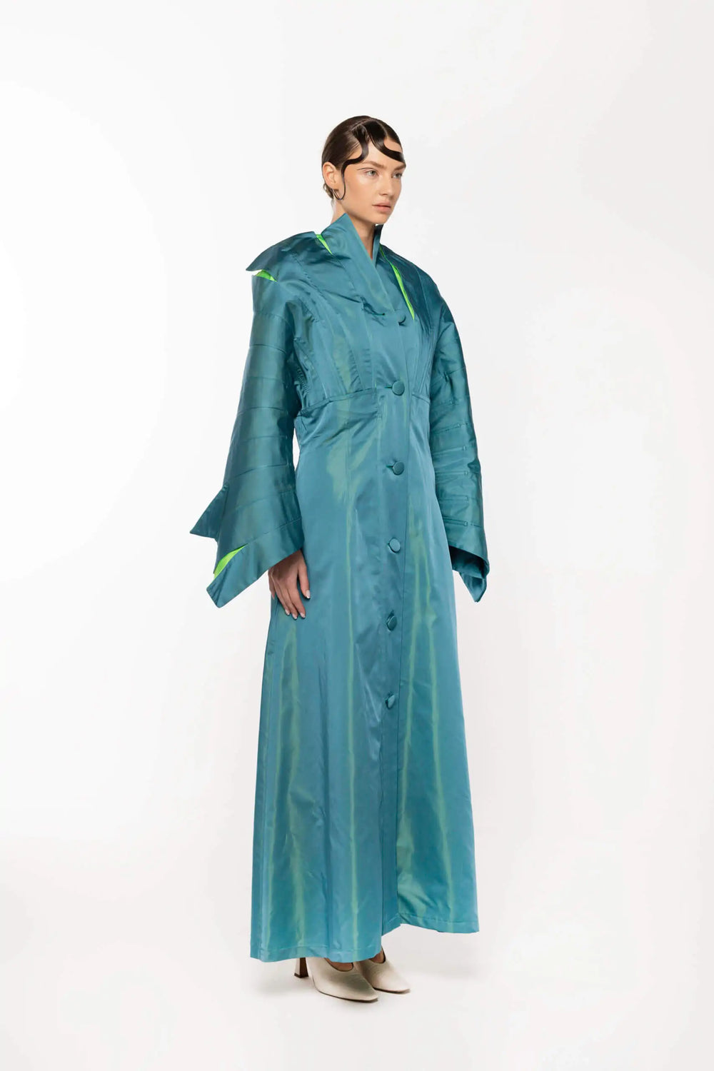Simurgh Panelled Coat